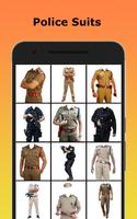Men Police Suit Photo Editor - Man Police Dress скриншот 1