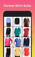 Women Formal Shirt Photo Editor Ekran Görüntüsü 1