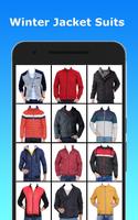 Men Winter Jacket Photo Editor 2019 تصوير الشاشة 1
