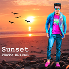 Sunset Photo Editor New 2019 – Sunset Photo Frames icône