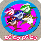 Stickers Daddy Shark : WaStick