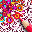 Mandala relaxation coloring book for adults APK