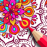 Mandala relaxation coloring book for adults