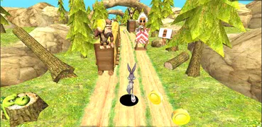 Bunny Dash Vs Hunted Jungle Runner 2019
