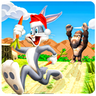 Bunny Dash Vs Hunted Jungle Runner 2019 icône