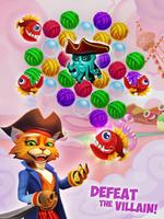 Kitty Pirates: Bubble Pop capture d'écran 1