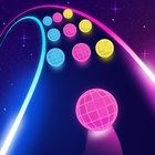 Dancing Ballz Road-Music Ball أيقونة