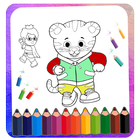 Dani Tiger Coloring Book simgesi