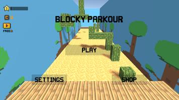 Blocky Parkour 2023 capture d'écran 3