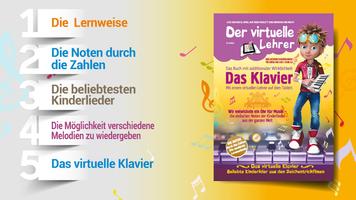 Das Klavier. Piano. Danik Plakat