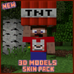 3D Models Skin Pack for MCPE