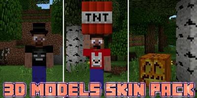 3D Models Skin Pack for MCPE screenshot 2