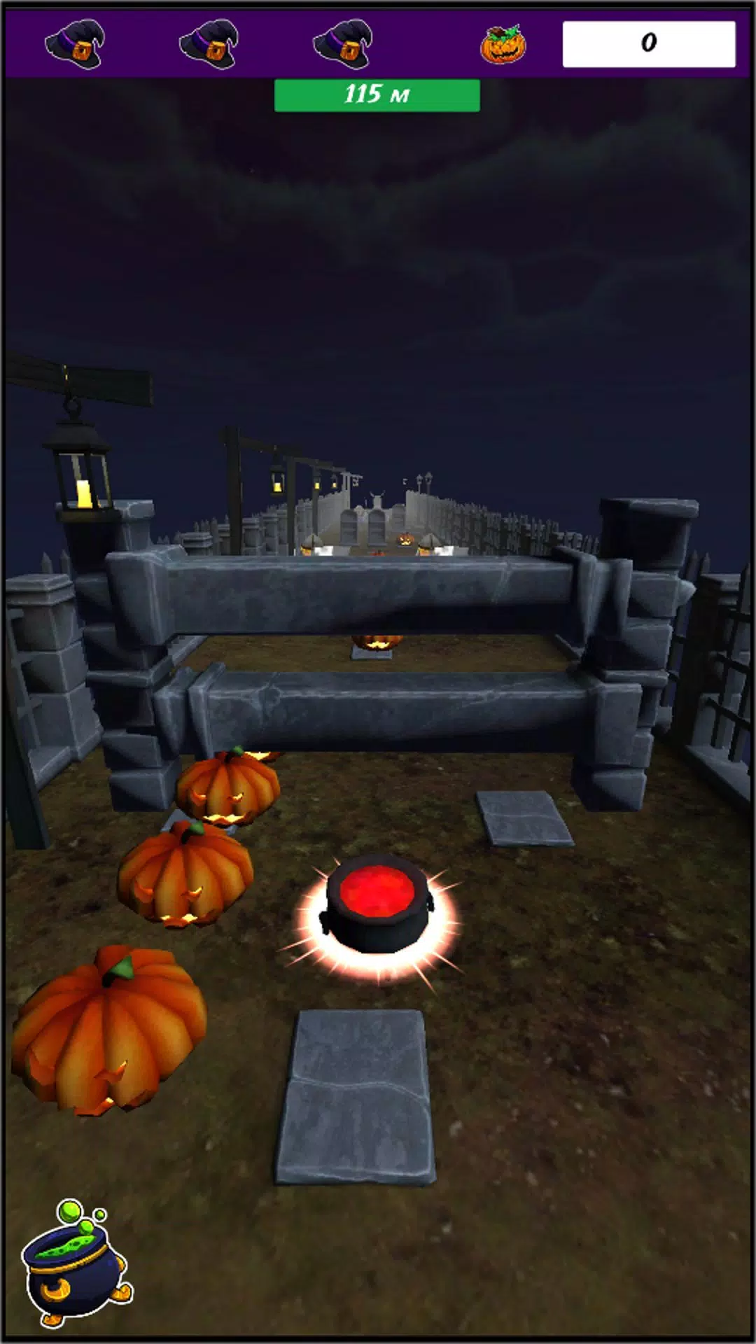 Halloween Runner Game