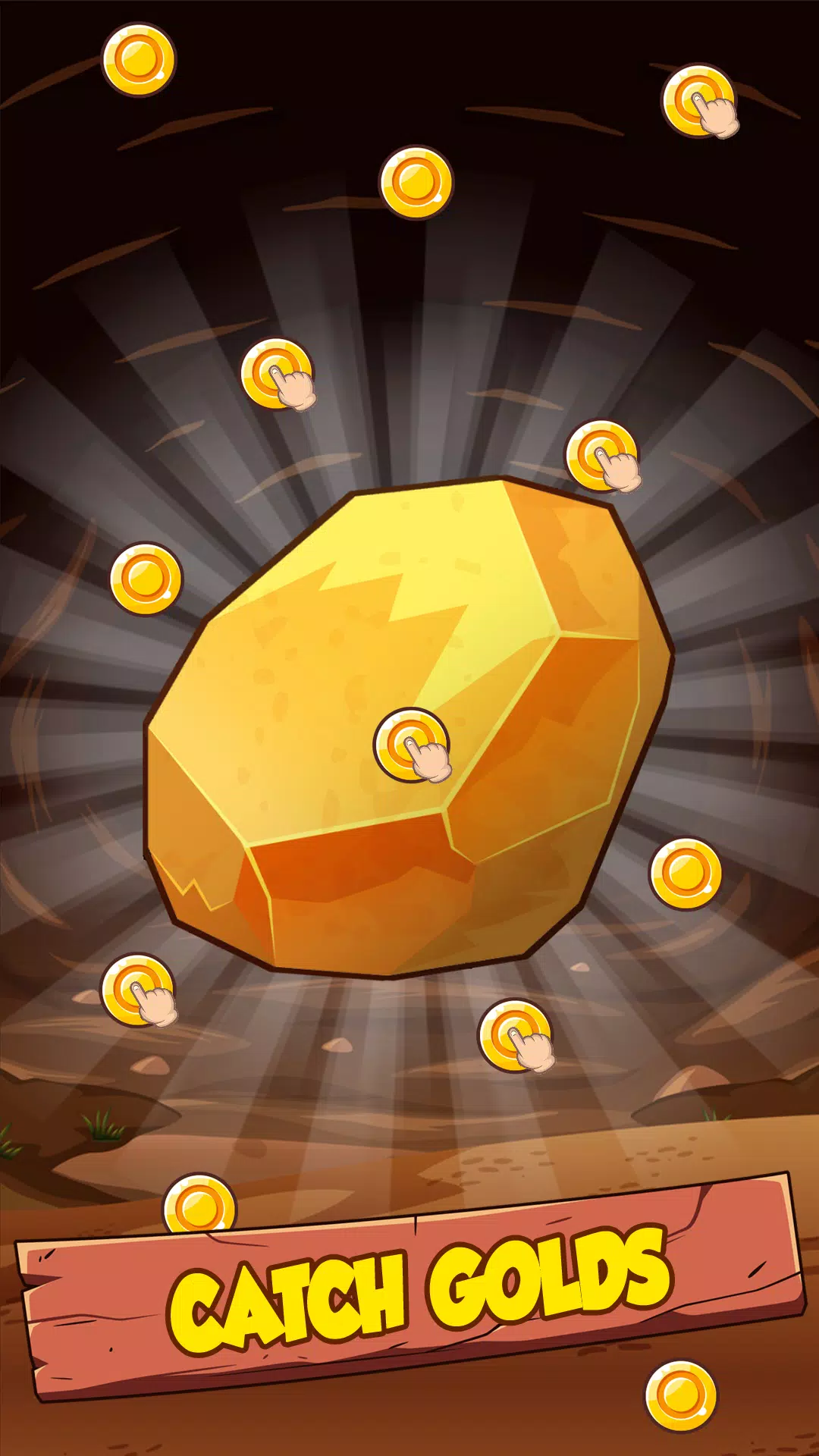 Mine Clicker: Gold mining simulator & Incremental games