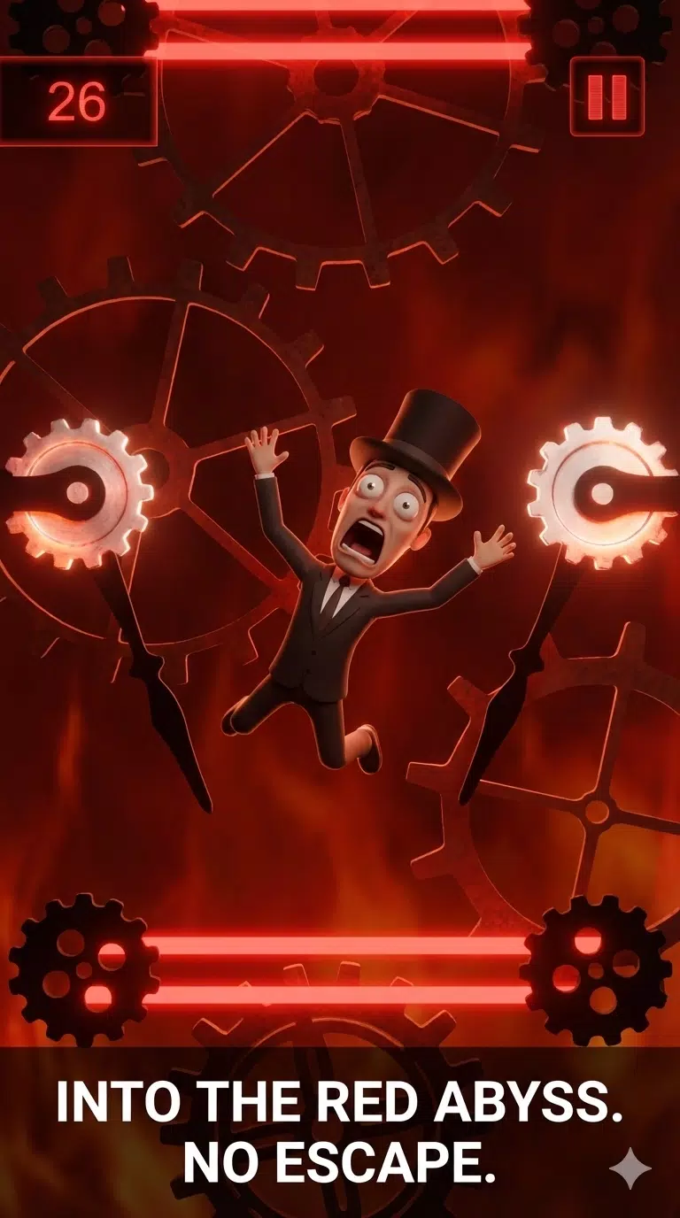 Falling Umbrella Man