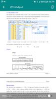 SPSS Output Interpretations ภาพหน้าจอ 1