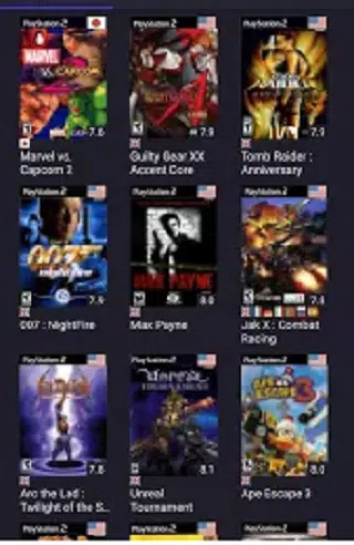 Descarga de APK de PSP Game Market Database Iso para Android