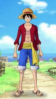 Luffy s'habille Affiche