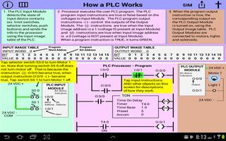 PLC Simulator, Mechatronics, P poster