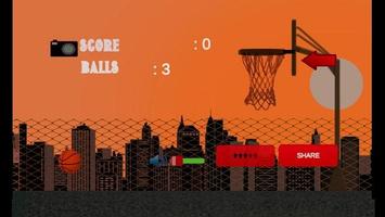 Basket Ball 2D - Free Game screenshot 1