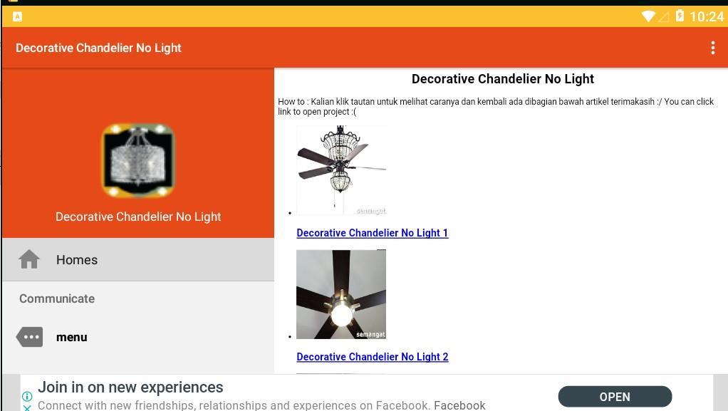 Decorative Chandelier No Light For Android Apk