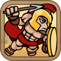 Brave Flying Spartan Soldiers