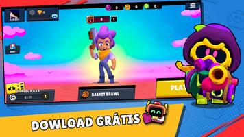 Simulador de boxe Brawl Stars Cartaz
