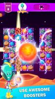 Alien Planet match 3 puzzle imagem de tela 1