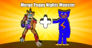 Merge Poppy nights Monster Plakat