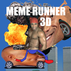Meme Runner 3D icône