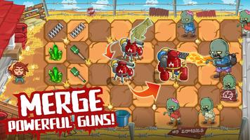 Merge Gun: Mansion VS Zombie Affiche