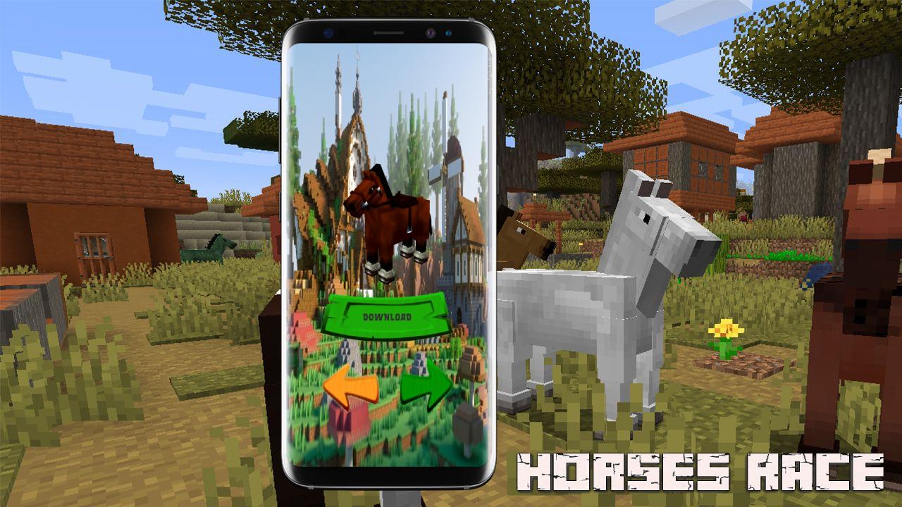 Android 用の 競馬modマインクラフト Pe Apk をダウンロード