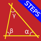 ステップ付き三角法計算機-幾何学計算機 アイコン