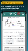 Calculadora geometría formulas Poster