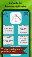 Calculadora geometría formulas captura de pantalla 1