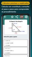 Calculadora geometría formulas captura de pantalla 3