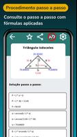 Calculadora geometria solução imagem de tela 1