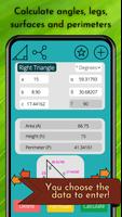 Geometry solver & Trig solver screenshot 2