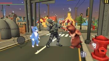 Poster Cat Kungfu Fight Pet Simulator