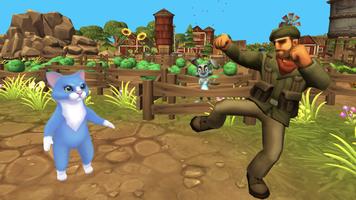 Cat Kungfu Fight Pet Simulator capture d'écran 1
