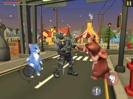3 Schermata Cat Kungfu Fight Pet Simulator