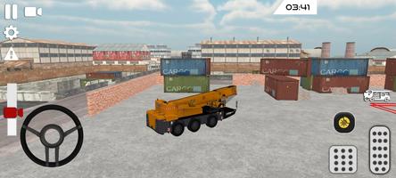 Crane Simulator Industry Poster
