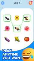 Iphone Emoji Puzzle - connect pairs of emoticons screenshot 1