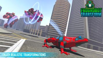 Frog Robot Car Game: Robot Transforming Games capture d'écran 3
