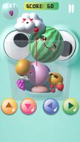 Fruit Watermelon Merge 3D تصوير الشاشة 1
