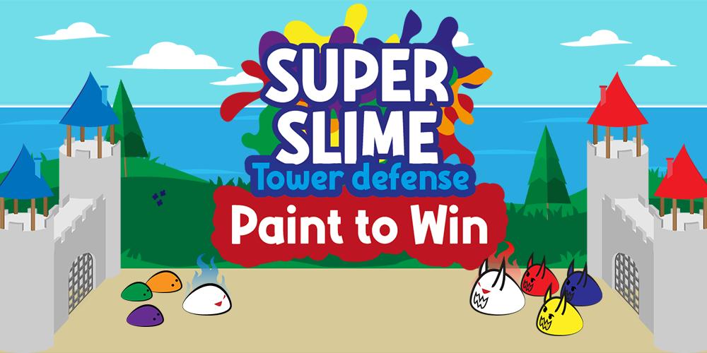 Battle slimes. Slime Battle. Paint Defense.