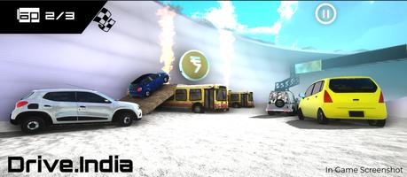 Drive.India : Indian Cars Raci Plakat
