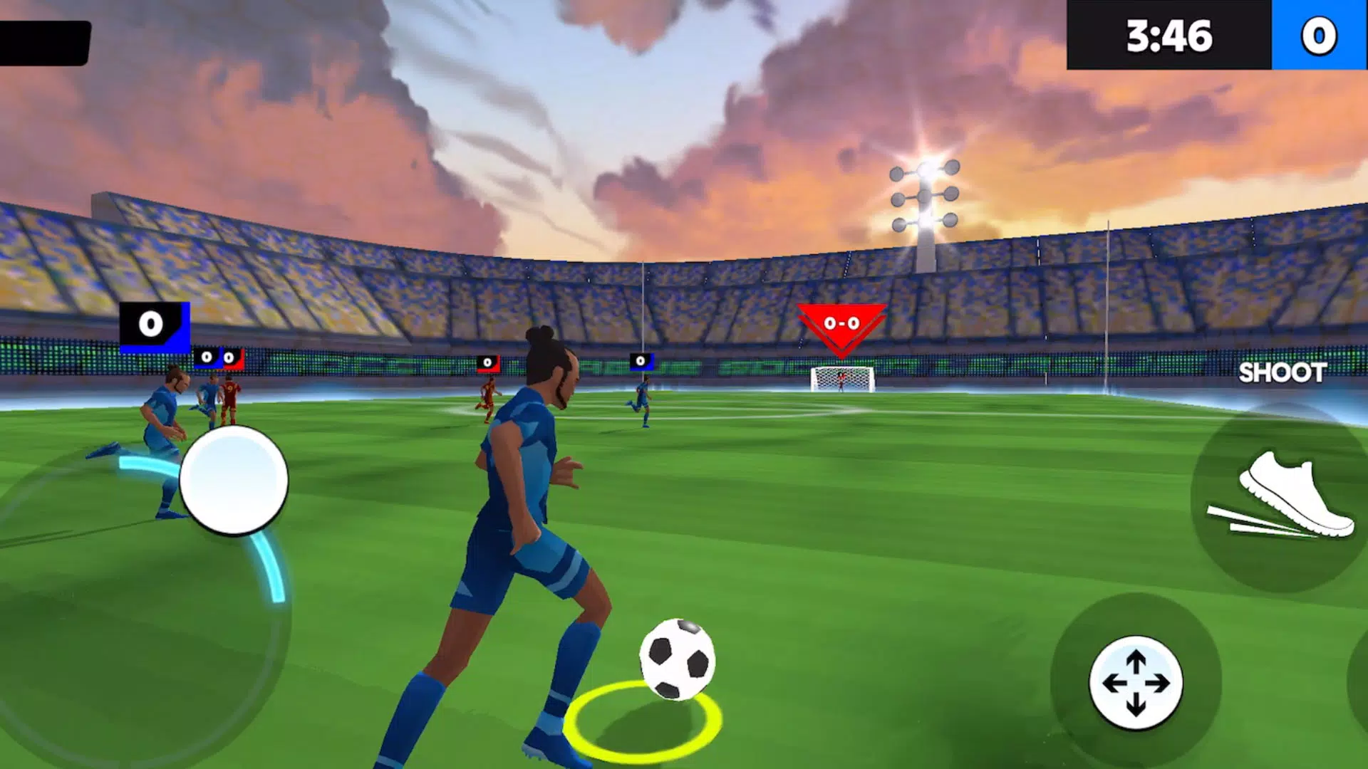 Soccer League: 4v4 Soccer Game