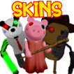 Piggy Skins Roblx of Mr P, Foxy, Badgy, Ecc