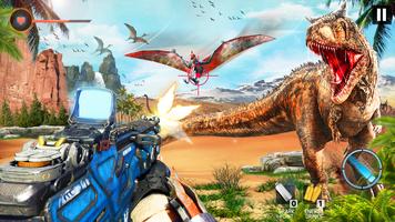 Wild Dino Hunting Schießspiele Plakat